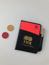 FIFA referee cards/pad and