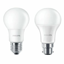 Packs of Philips LED GLS B22 or E27 Light Bulbs 5.5w / 8w / 11w / 13w - 240v