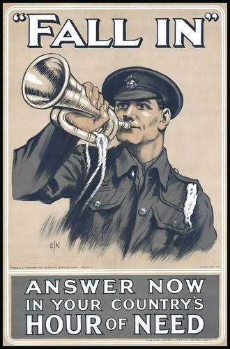 Fall british army - in, war