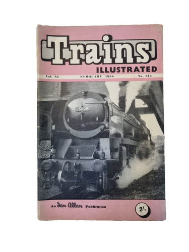 Trains illustrated february - illustrated,