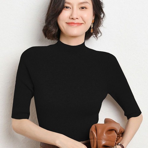 Women half sleeve plain - half,