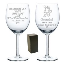 Personalised Glass Gifts For Uncle Auntie Sister Brother Daddy Mummy Birthday