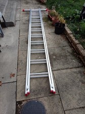 Lyte Double Aluminium Extension Ladder, closed 3.30m extending to 5.6m Bristol