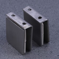 2 Pcs Glass Mounting Clip
