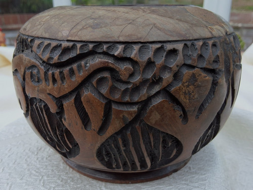Vintage hand carved africa - hand,