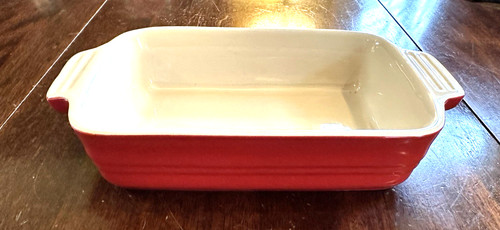 Creuset red small baking - small,