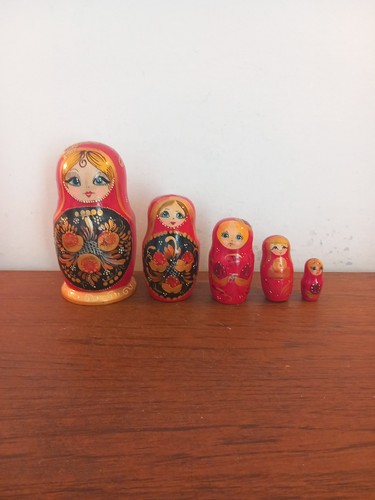 Vintage russian dolls - russian,