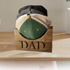 Wooden hat holder box - box,
