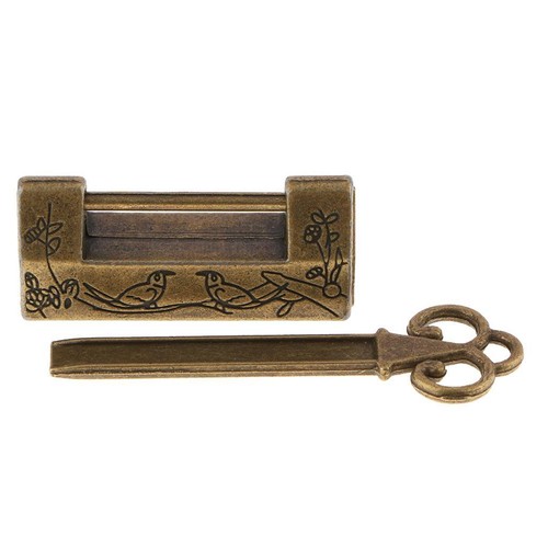Antique latch lock padlock - latch,