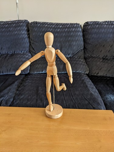 Artist wooden mannequin - wooden,
