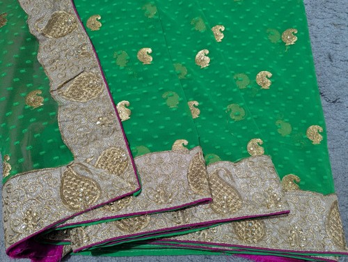Traditional india green - india, saree