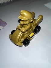 Gold Mario Kart Toy Collectible McDonald