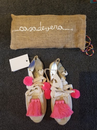 Bnwt casa vera pompom lace - bnwt,