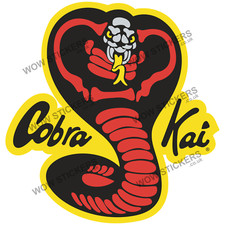 Cobra Kai Logo B Badge Karate