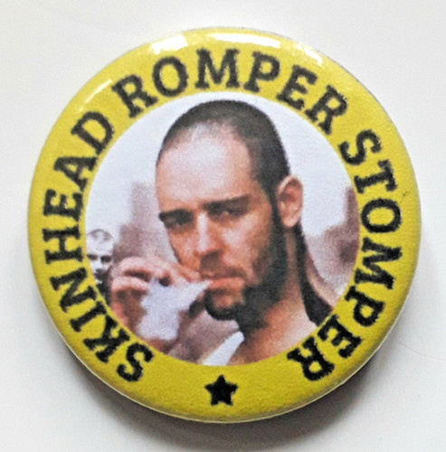 25mm badge the skinhead - badge, of