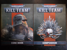 Warhammer 40K: Kill Team (2nd Edition) - Core Rules, Compendium and Extra books