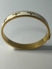 Halcyon Days Bee Cream & Gold Bangle