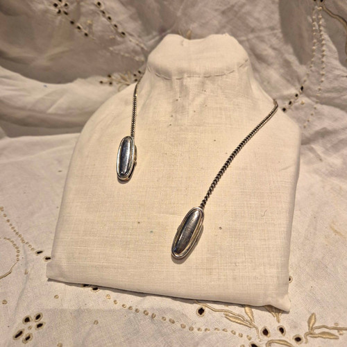 Vintage silver plated napkins - silver_plated,