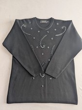 Women's Black Paramour Beaded