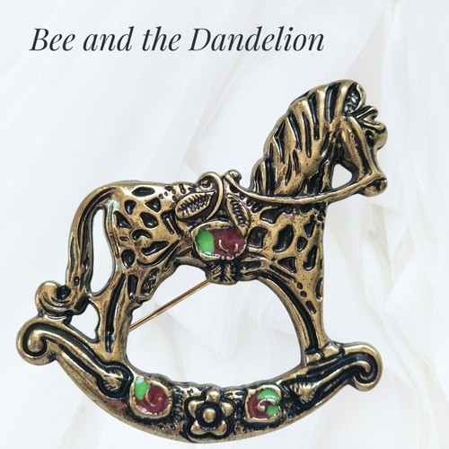 Rocking horse vintage style - rocking,