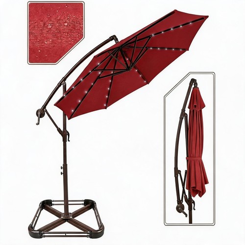 10ft cantilever parasol with - 10ft,