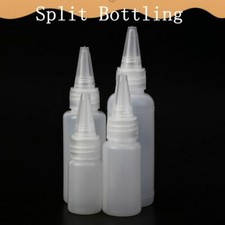 20 Pcs 30ml 50ml Empty Plastic Glue Bottles With Screw-On Lids Squeeze Bottle