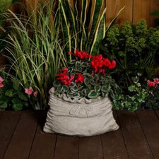 Sack design Stone cast Plant