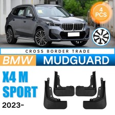 4PCS Front & Rear Splash Guards Mud Flaps Fender FOR 2023-2024 BMW X1 M Sport