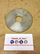 Double Spanner 4" x 5/64" x 1" Bore Milling Cutter Slitting Saw (v)