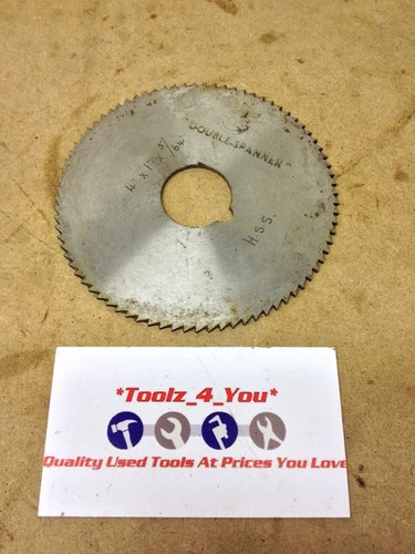 Double spanner x - 4", 1"