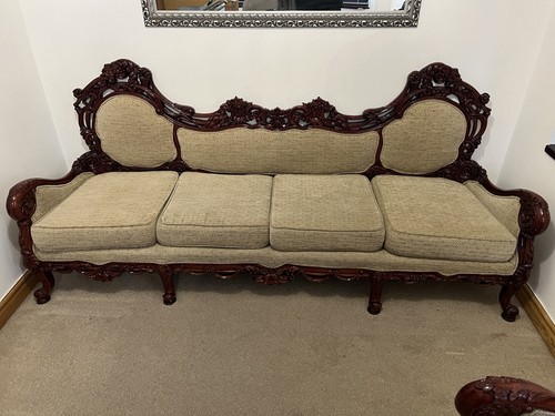 Sofa settee suite armchairs - suite, 2