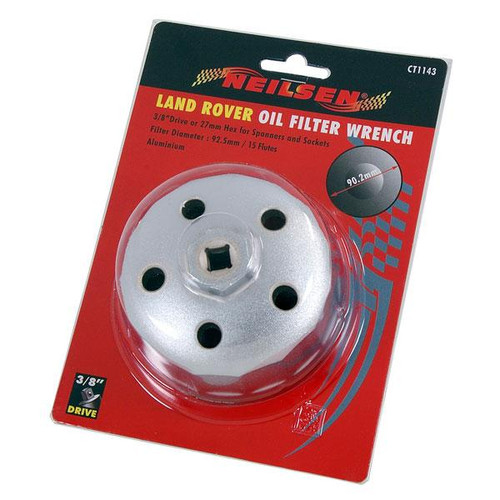 Land rover oil filter - land, remover