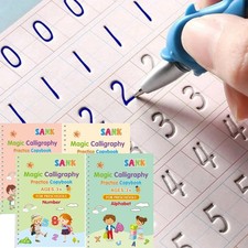 Sank Magic Practice Copybook Pen Preschools Kids Calligraphy English Verison
