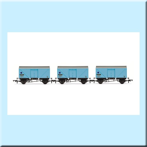 Hornby 12t fish van triple - 12t,