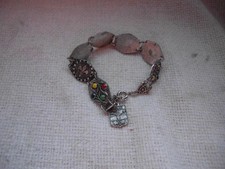 VINTAGE FRENCH WHITE METAL