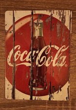 Coca Cola Enamel Advertising