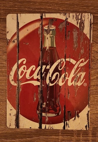 Coca cola enamel advertising - cola,