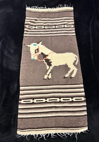 Vtg hand woven soft - woven, wool