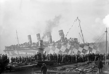 Ocean liner RMS Mauretania