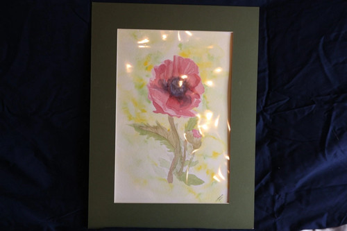 Canvas flower water - canvas,