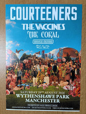 Courteeners Wythenshawe Park Manchester 26 August 2026 Promo A3 Poster