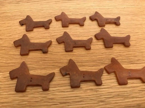 Vintage buttons scottie - 9,