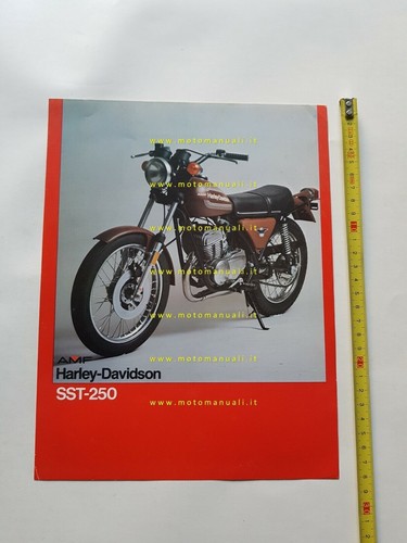 Harley davidson sst 250 70s - harley-davidson,