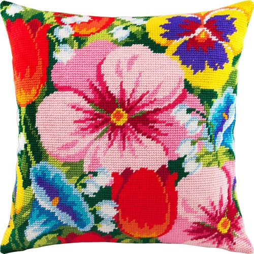 Needlepoint tapestry pillow - needlepoint/tapestry,