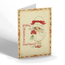 VALENTINES DAY CARD - Vintage