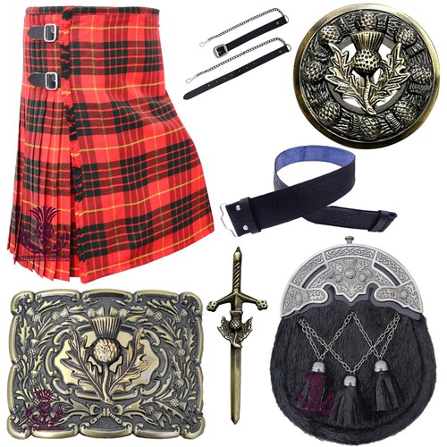 Scottish kilt set piece - scottish,