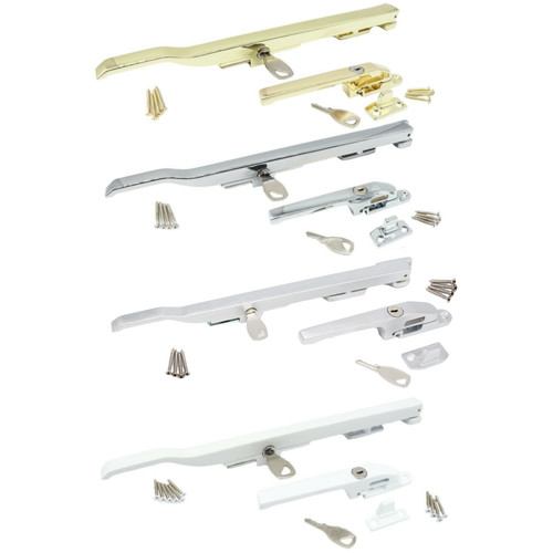 Window fastener handle - handle, stay