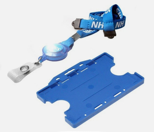 Nhs lanyard with - lanyard, integrated