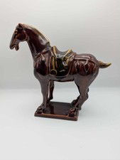 Chinese tang horse, rich brown shade excellent condition