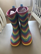 Girls’ Rainbow Wellington